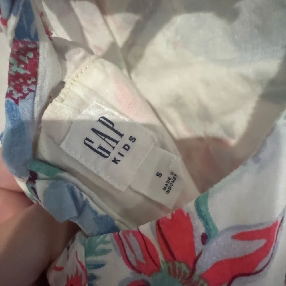 ☃️GAP Floral Kids Dress - White, Blue, and Pink